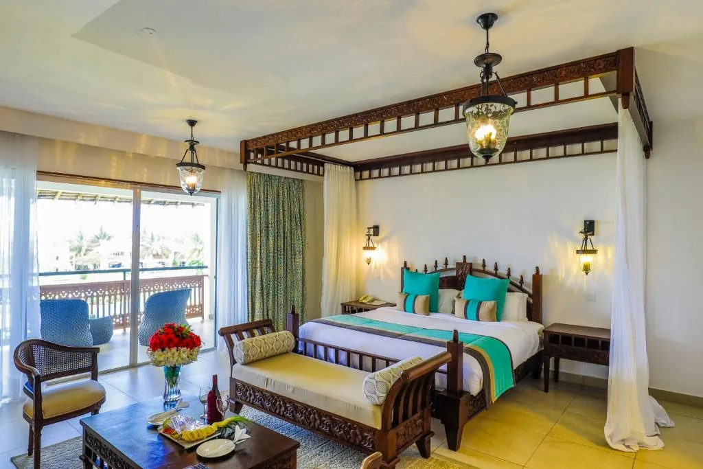 Royal Zanzibar Resort bedroom part of romantic Zanzibar holiday packages with flights